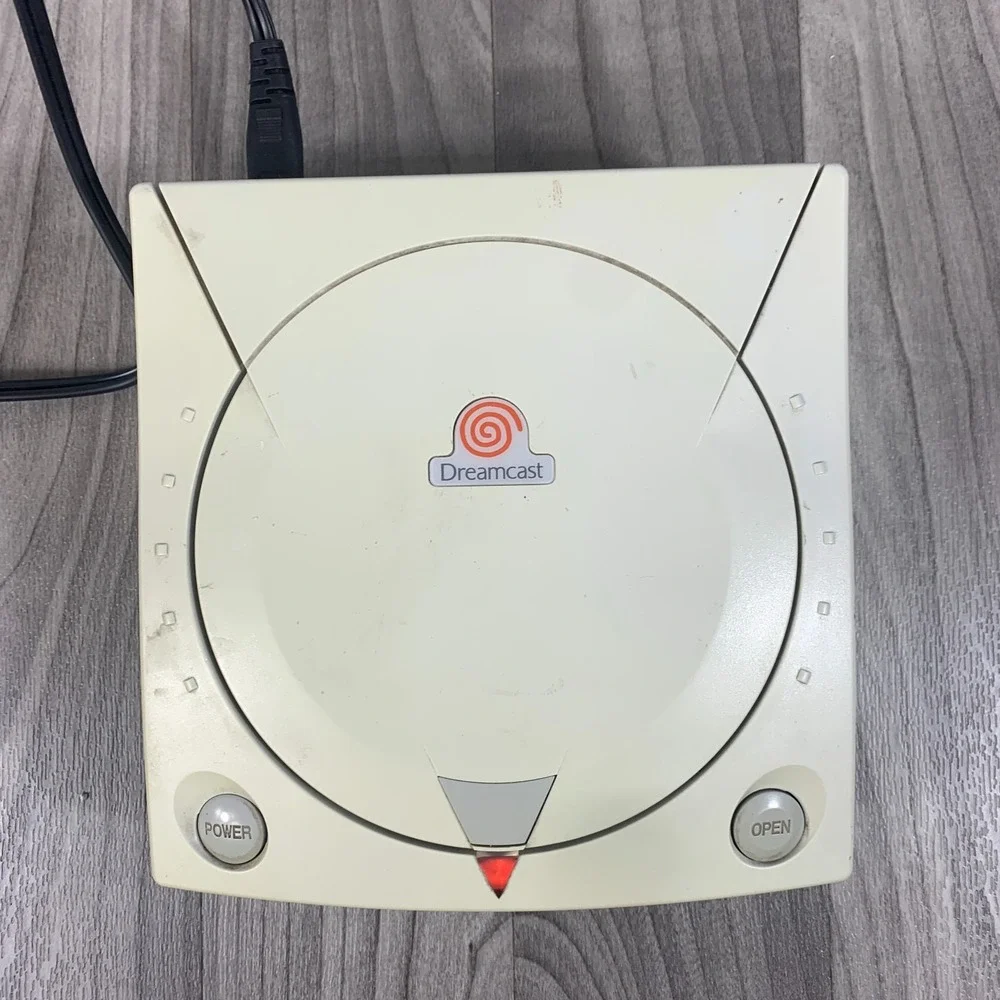 SEGA Dreamcast Console - White With Controller And Memory Tested Working